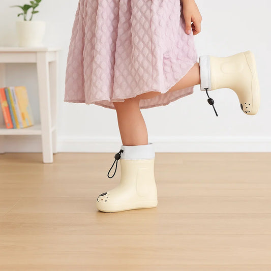 PuddlePaws – Waterproof & Playful – Woof Rain Boots