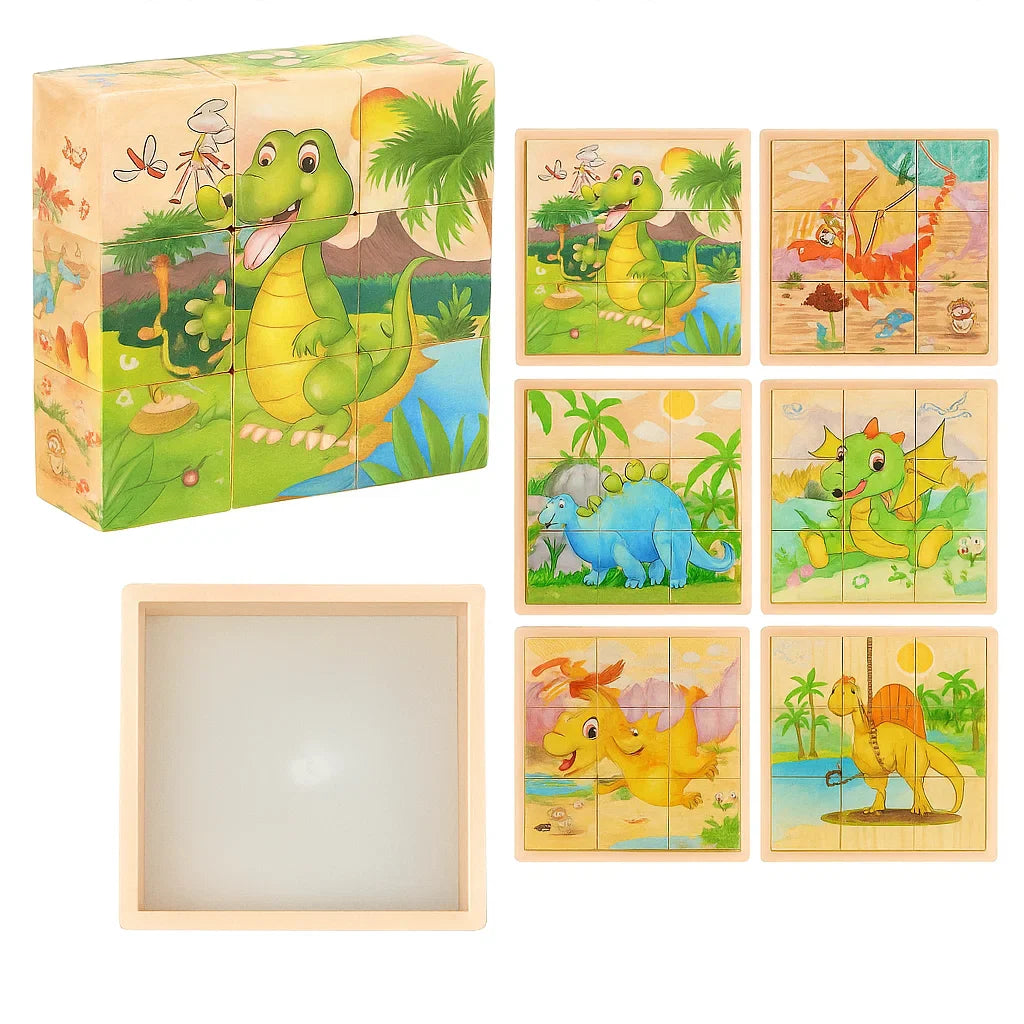 CubePuzzle – Fun & Educational – 3D Wooden Block Puzzle