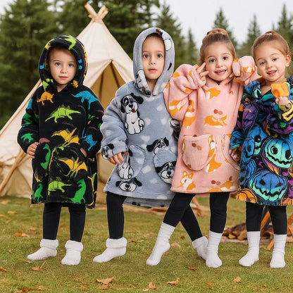 HappySnug – Cute and Comfortable – Children’s Blanket with Hood