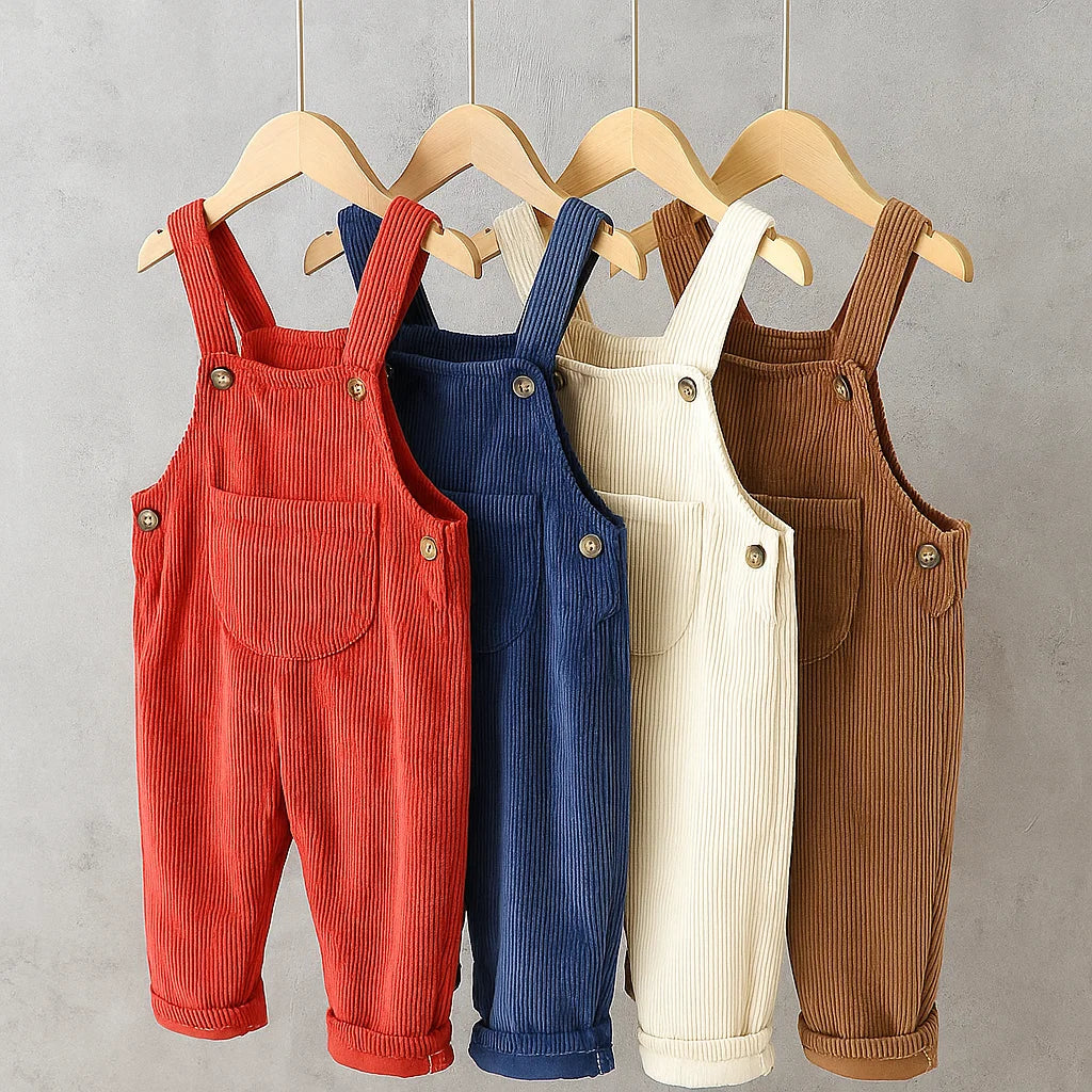 TinyTrend – Comfortable and Stylish – Corduroy Overalls