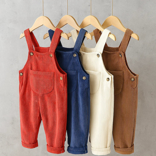 TinyTrend – Comfortable and Stylish – Corduroy Overalls