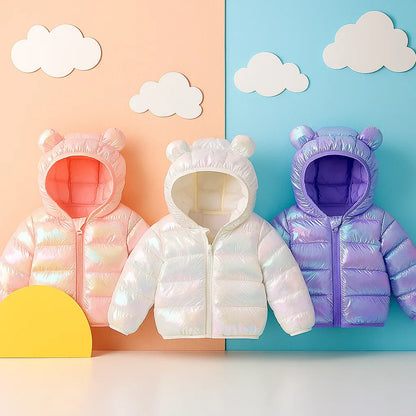 CuddleCoat – Thick Padded Jacket with Bear Hood