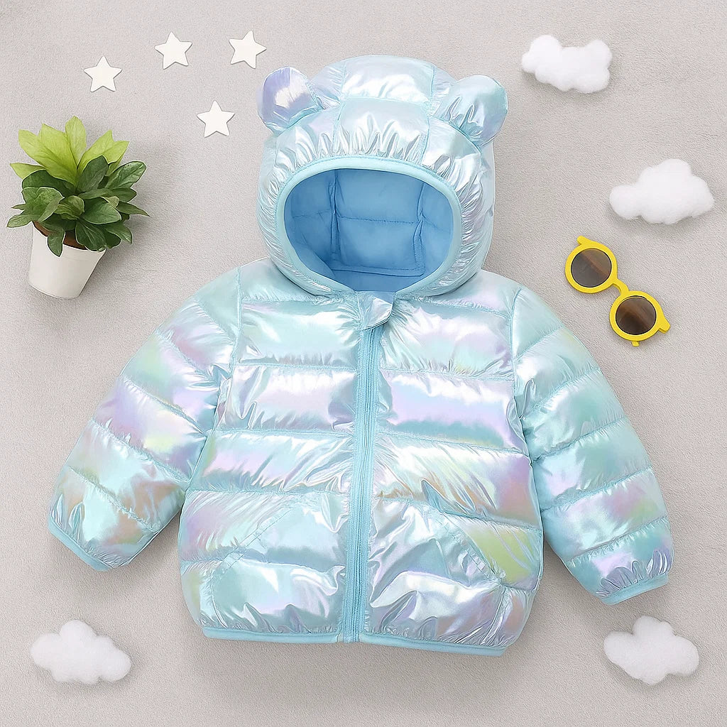 CuddleCoat – Thick Padded Jacket with Bear Hood