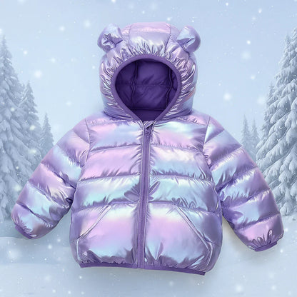 CuddleCoat – Thick Padded Jacket with Bear Hood
