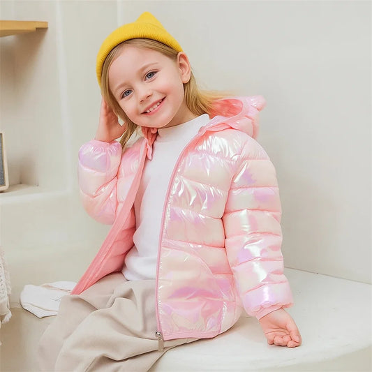 CuddleCoat – Thick Padded Jacket with Bear Hood