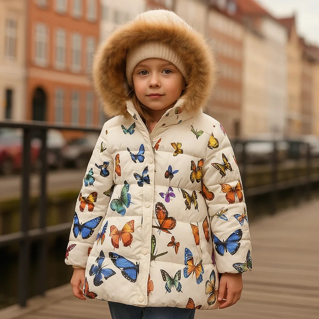CozyTrend – Elegant & Cozy – Padded Winter Jacket for Girls