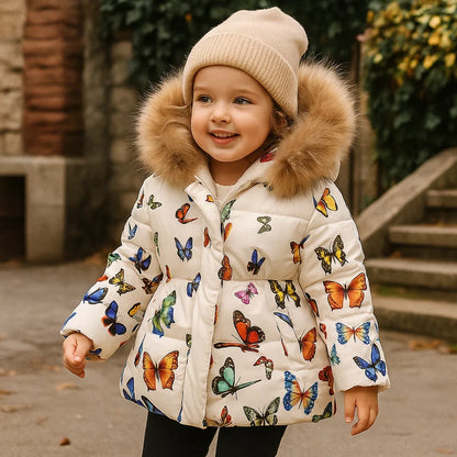 CozyTrend – Elegant & Cozy – Padded Winter Jacket for Girls