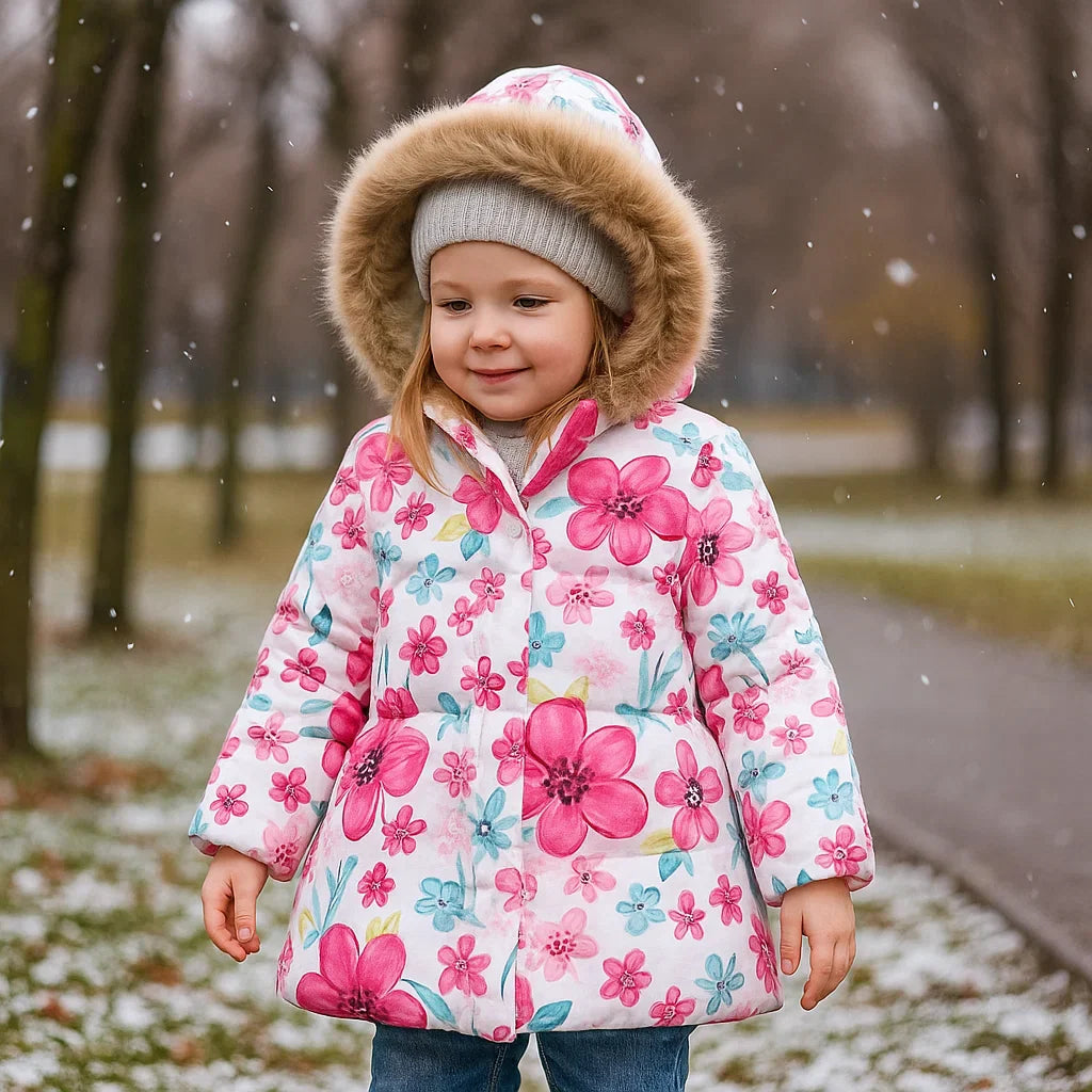 CozyTrend – Elegant & Cozy – Padded Winter Jacket for Girls