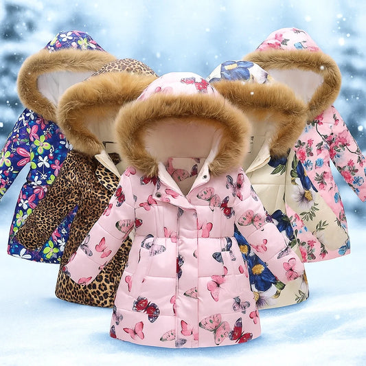 CozyTrend – Elegant & Cozy – Padded Winter Jacket for Girls