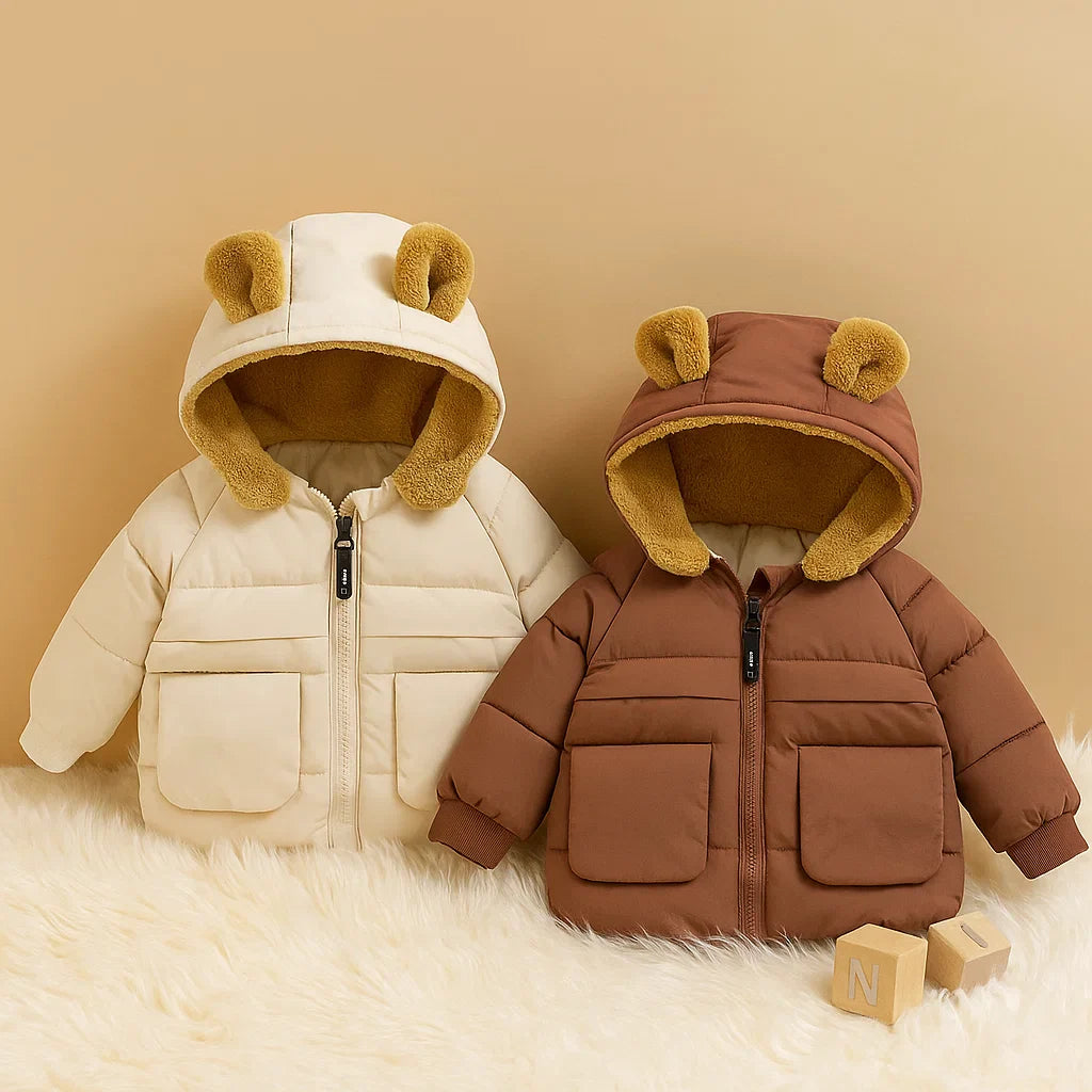 PolarNest – Warm & Trendy – Winter Jacket with Teddy Lining