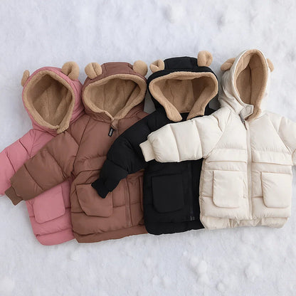 PolarNest – Warm & Trendy – Winter Jacket with Teddy Lining