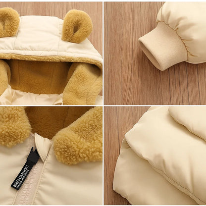 PolarNest – Warm & Trendy – Winter Jacket with Teddy Lining