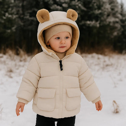 PolarNest – Warm & Trendy – Winter Jacket with Teddy Lining