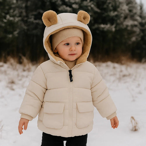 PolarNest – Warm & Trendy – Winter Jacket with Teddy Lining