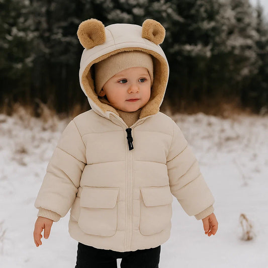 PolarNest – Warm & Trendy – Winter Jacket with Teddy Lining