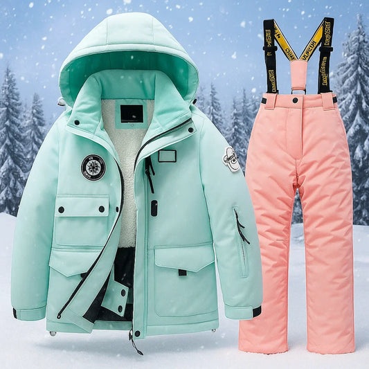 Kids Snowsuit | Waterproof Insulated | Winter Wear Boys and Girls