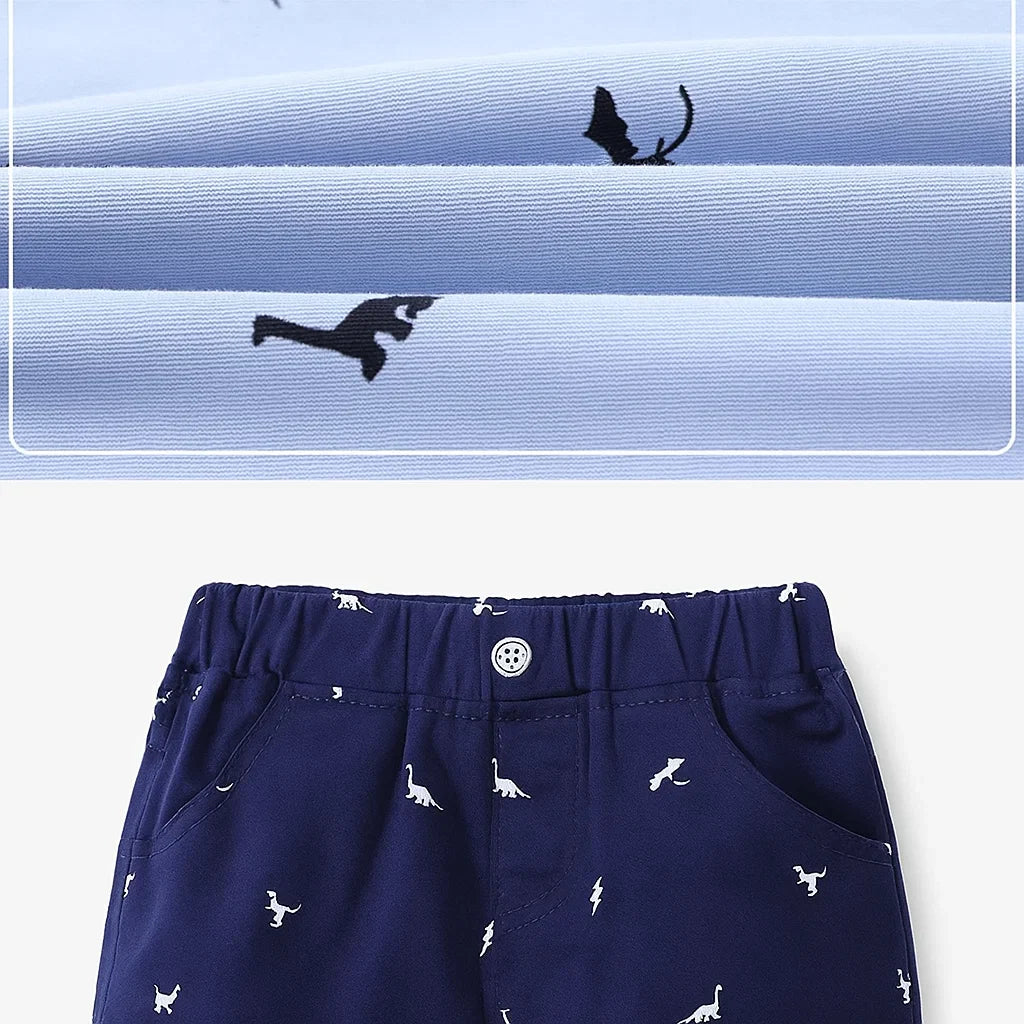 CoolKiddo – Fresh and Comfortable – Dino Design Shorts