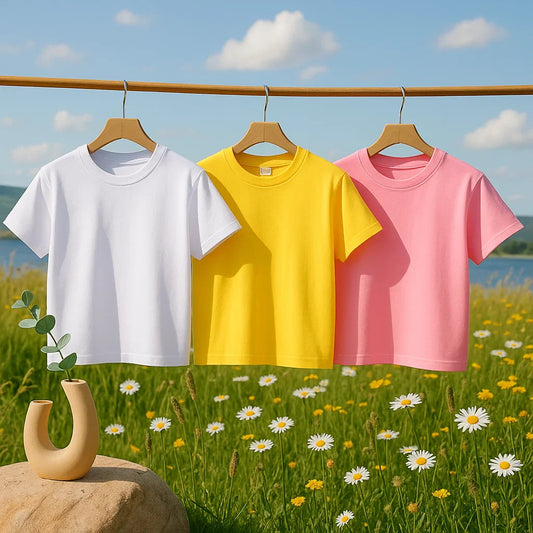 Kids Short Sleeve T-Shirt | Cotton Jersey | Toddler Unisex Design