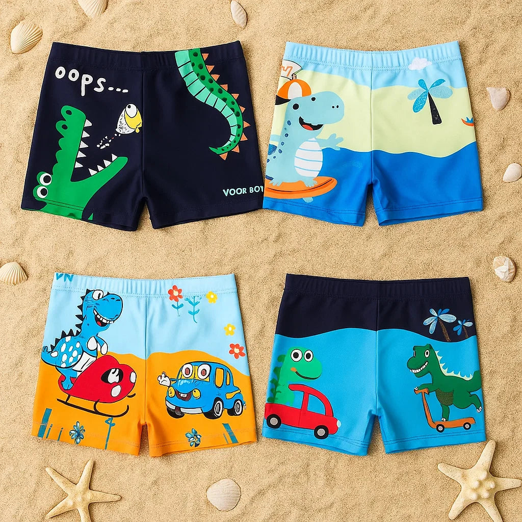 CoolBreeze – Summer & Breathable – Stylish Kids Swim Shorts