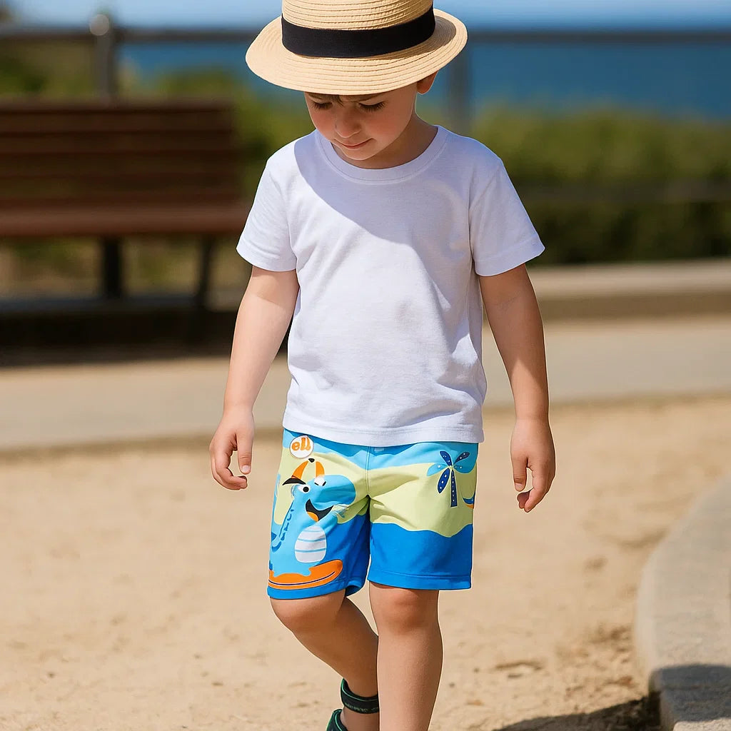 CoolBreeze – Summer & Breathable – Stylish Kids Swim Shorts
