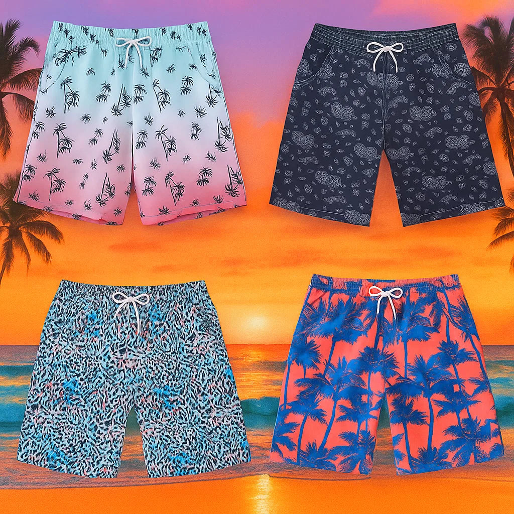 OceanBee – Stylish & Summer – Swim Shorts with Soft Inner Lining