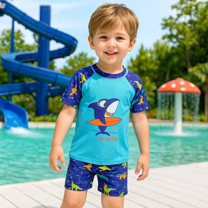 AquaFun – Breathable & Safe – Kids Swim Set with UPF Protection