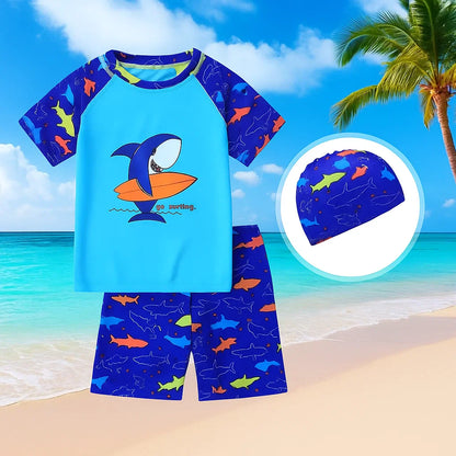 AquaFun – Breathable & Safe – Kids Swim Set with UPF Protection