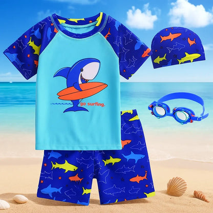 AquaFun – Breathable & Safe – Kids Swim Set with UPF Protection