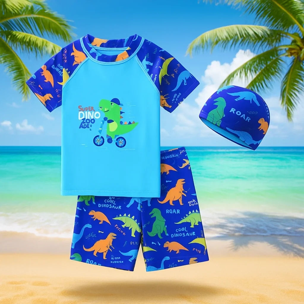 AquaFun – Breathable & Safe – Kids Swim Set with UPF Protection