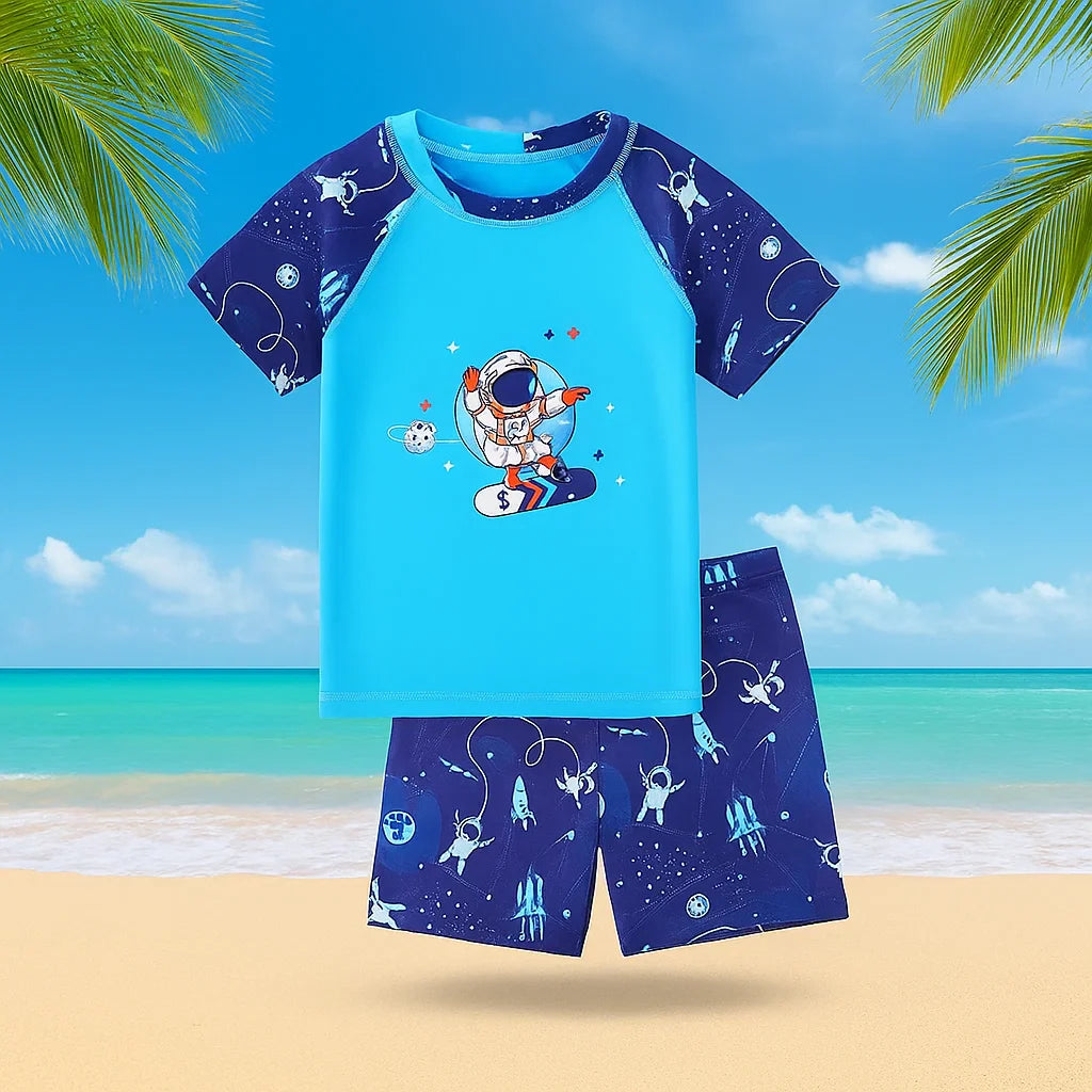 AquaFun – Breathable & Safe – Kids Swim Set with UPF Protection