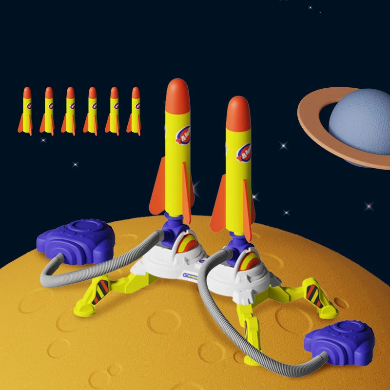 Air Rocket - Spring & Launch - Rocket Toy