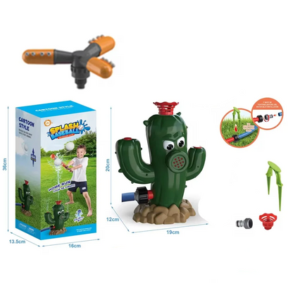 Cartoon Hydrant™ - Water Party in the Garden - Playful Fountain