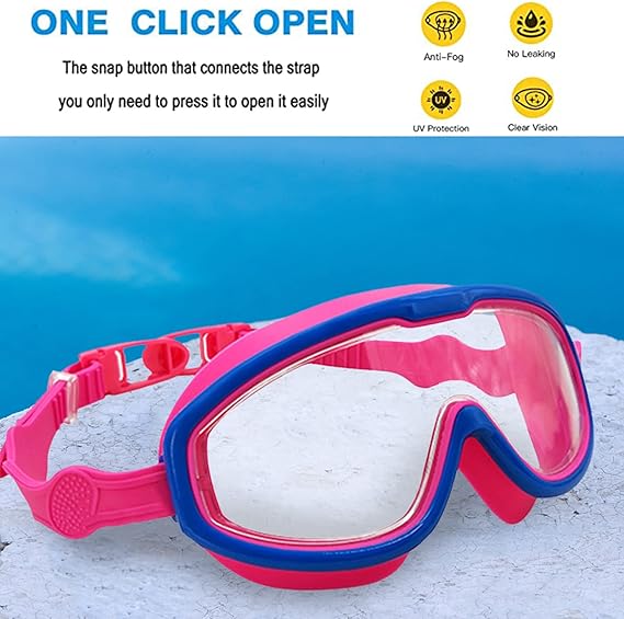 Wavee – Safe & Comfortable – Swim Goggles for Children