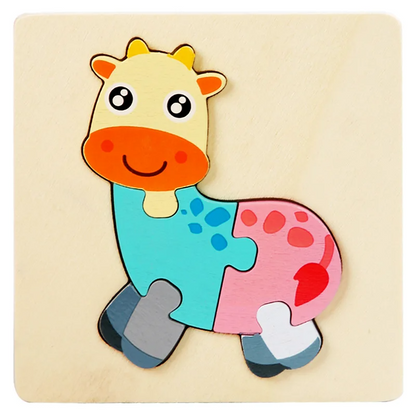 3D Wooden Puzzle™ - Animal Adventure - Jigsaw Puzzle