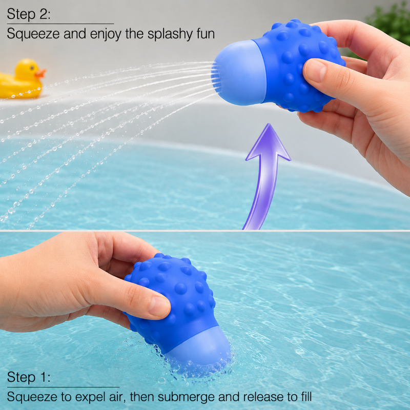 Water Squirters – Fun & Safe – Water Sprayer (Set of 3)