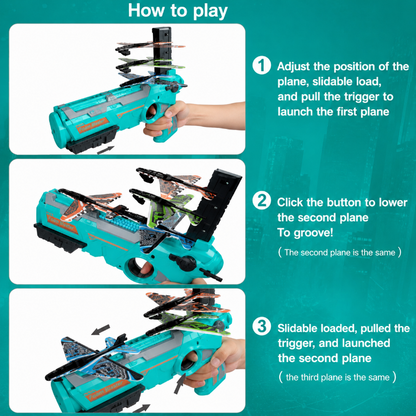 FlyHero – Creative & Interactive – Kids Plane Blaster