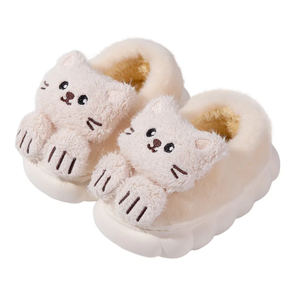 SnuggleKitty – Warmth & Safety – Children's Cat Slippers