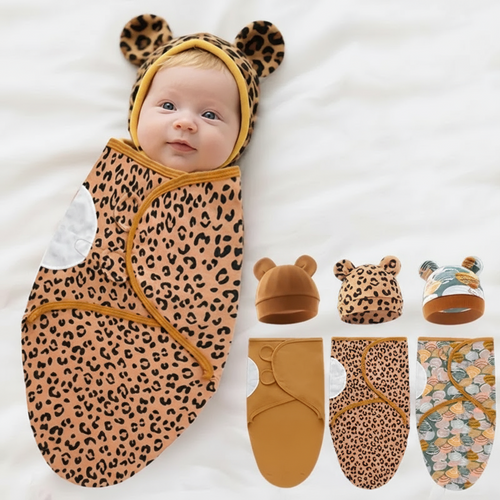 SnuggleBear – Soft & Warm – Baby Swaddle Blanket