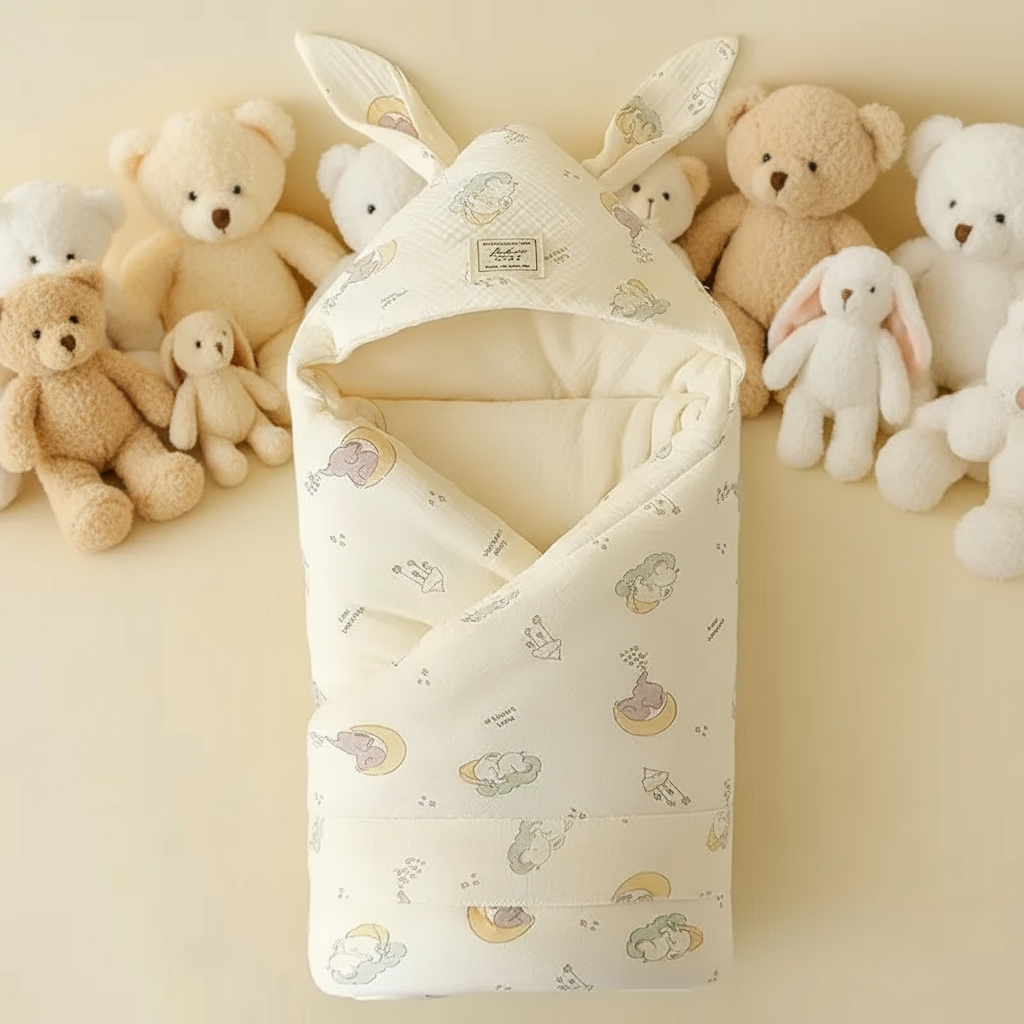 SnuggleBear – Security & Comfort - Swaddling Blanket