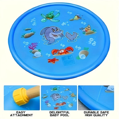 Water Fun Pad™ – Summer Party Lawn – Fountain Water Pool