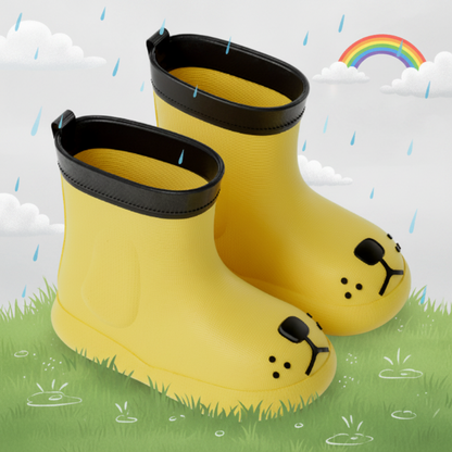 PuddlePaws – Waterproof & Playful – Woof Rain Boots