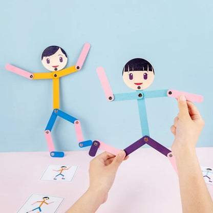 PlayGrow - Growing Through Play - Montessori Puzzle Athlete