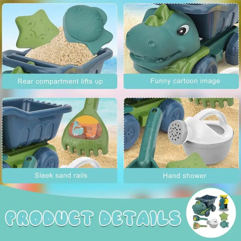 Beach Dino Set™ – Build Your Castle – Dinotruck Beach