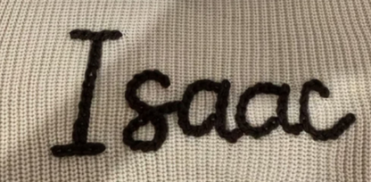 TinyStitch – Personalized Knitted Name Sweater for Babies & Children