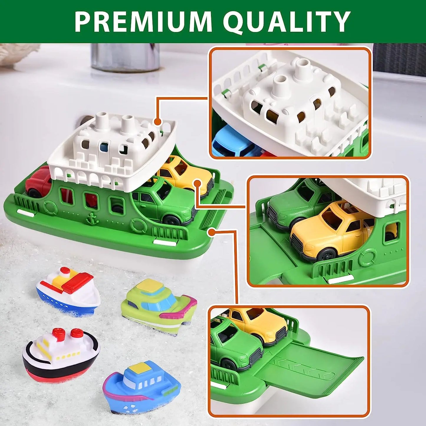 Mini Ferry™ - Splash & Play - Water Play Toy Boat
