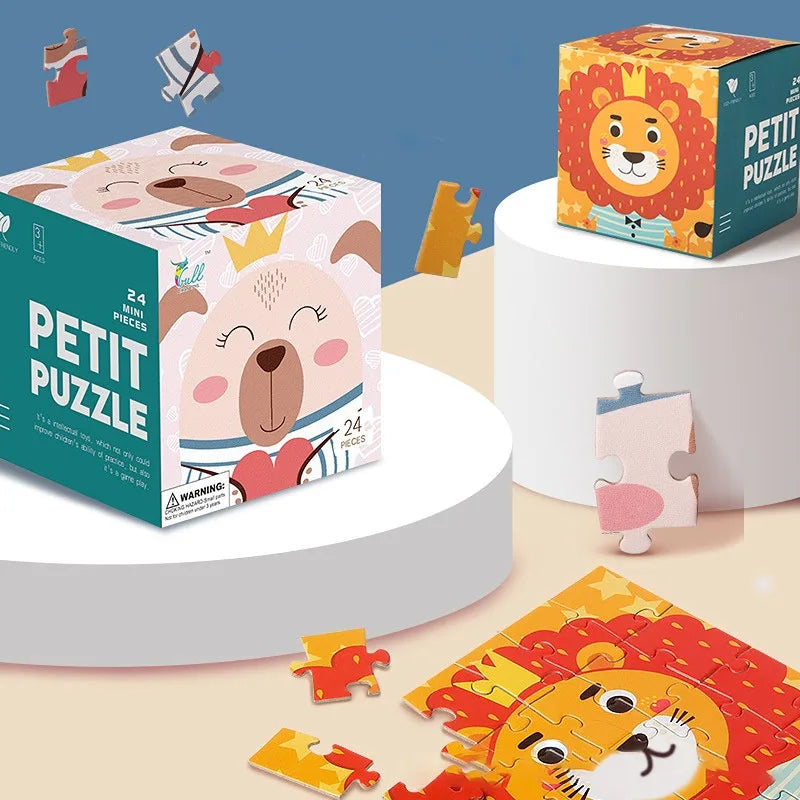 Tiny Brain Boost™ – Learning with Fun – Animal Kids Puzzle