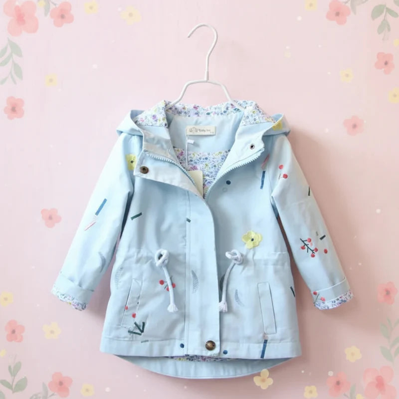 Girls Windbreaker Jacket – Light & Stylish – Kids Jacket