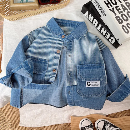 DenimStar – Stylish & Sustainable – Denim Jacket for Boys