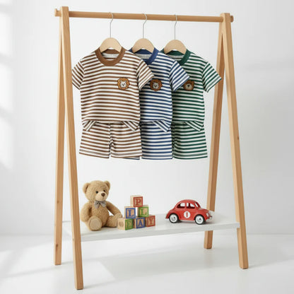 Kids Stripe Outfit – Trendy & Comfort – Summer Kids Outfit