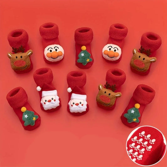 Kids Baby Socks | Non-Slip | Winter Unisex Design Girls Unisex Design